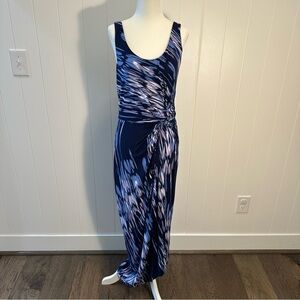 Tommy Bahama Under the Sea Dress | Ruched Waist | Resort Wear | Size Small